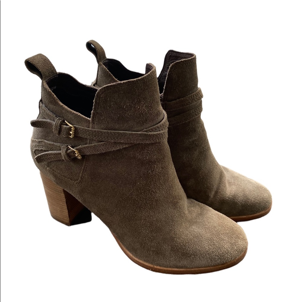 Cole Haan women’s suede booties